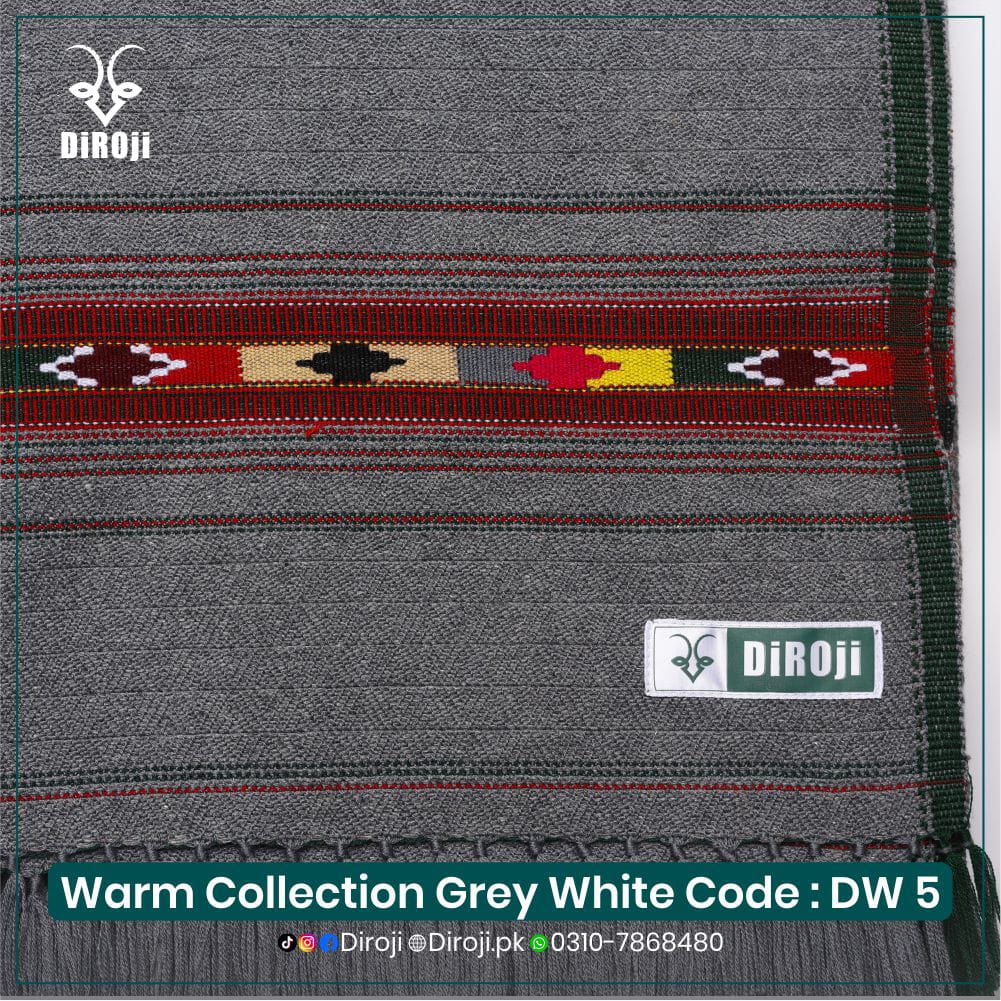 Diroji Warm Collection Handmade Pure Wooolen Men,s Shawls - Image 10
