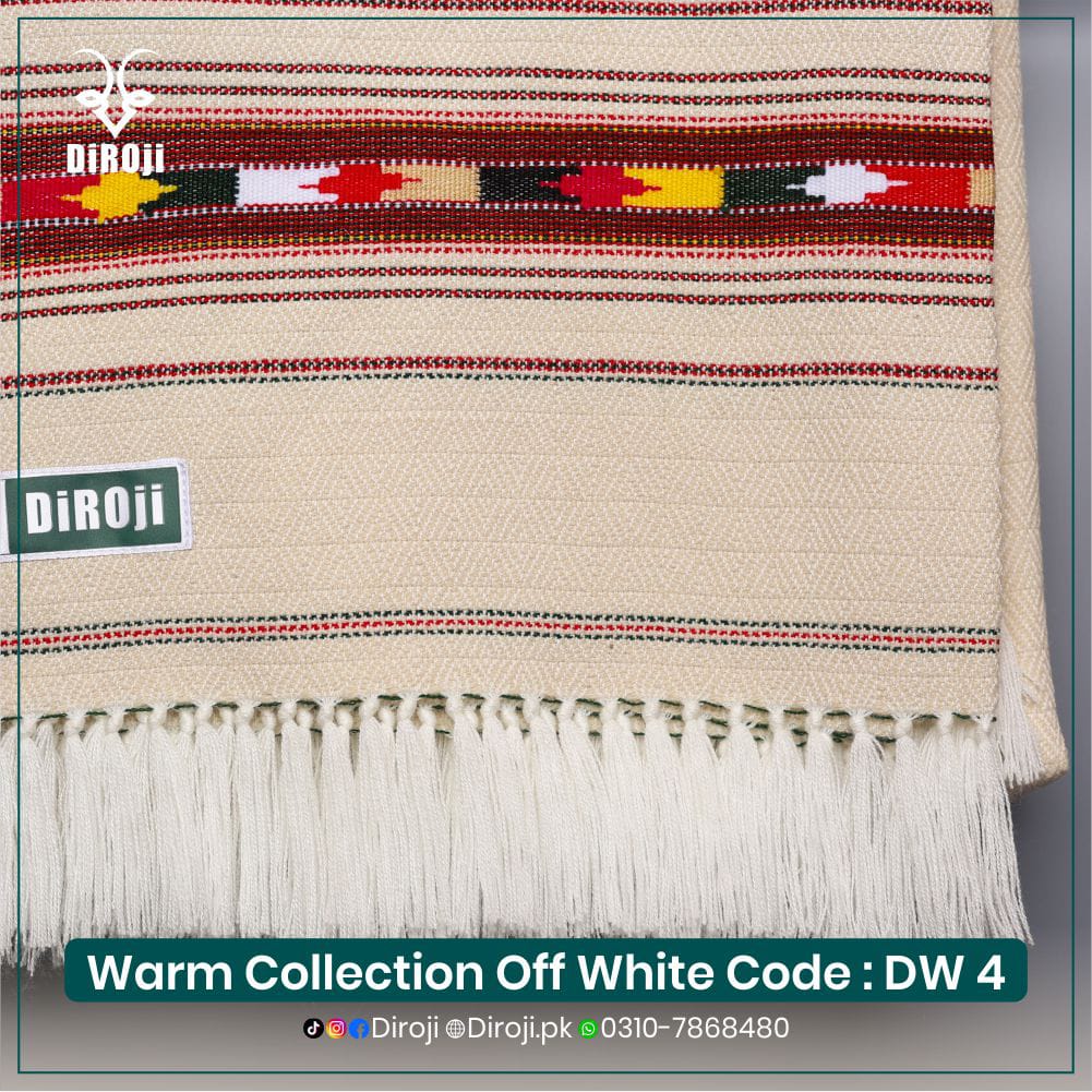 Diroji Warm Collection Handmade Pure Wooolen Men,s Shawls - Image 8