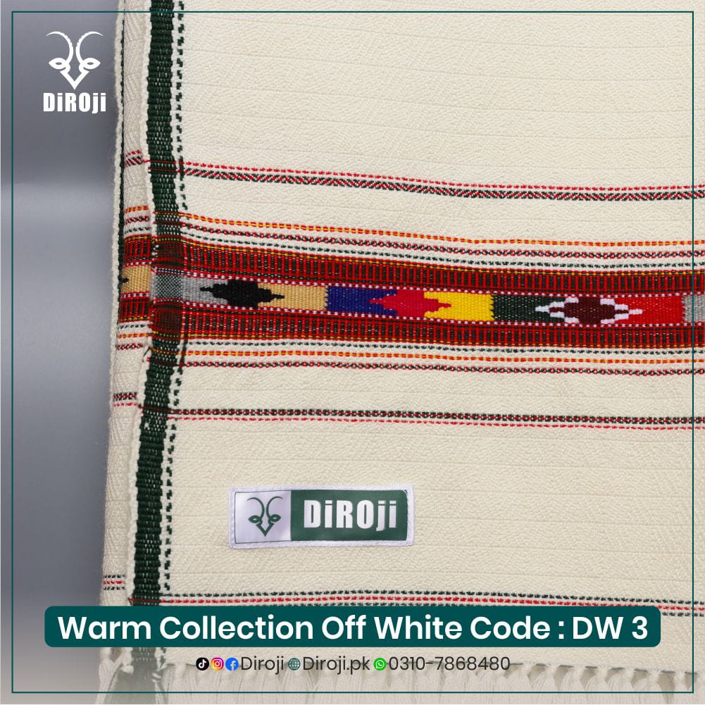 Diroji Warm Collection Handmade Pure Wooolen Men,s Shawls - Image 6