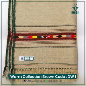 Diroji Warm Collection Handmade Pure Wooolen Men,s Shawls