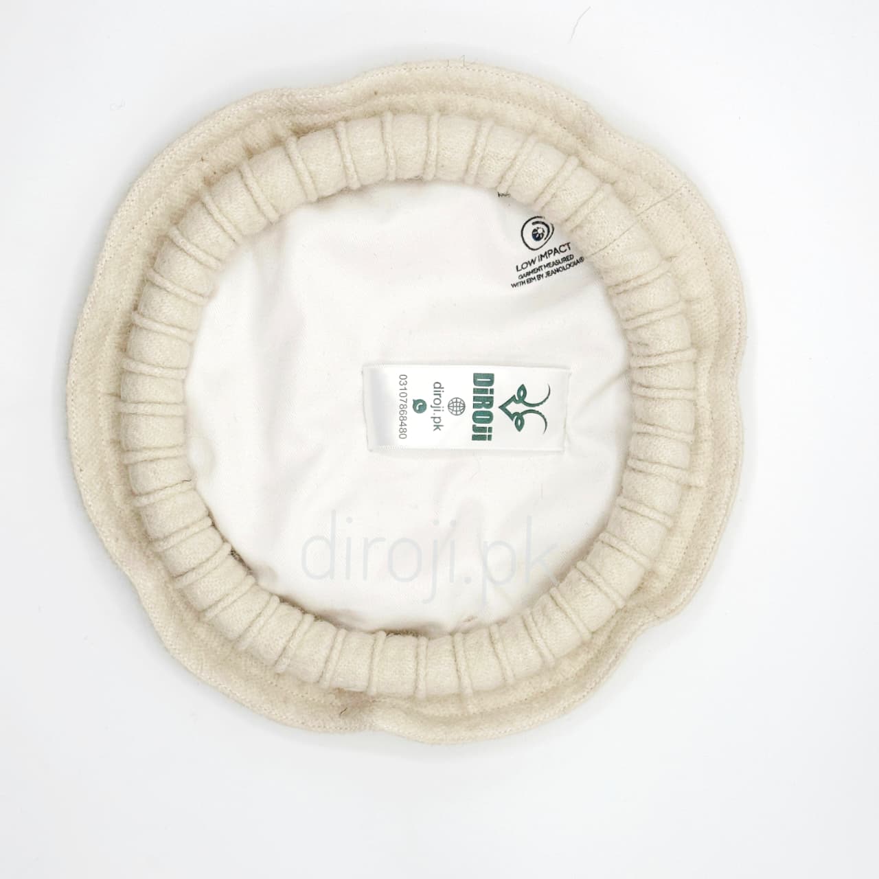 Kunari Off White Pakol Cap.Code K1 - Image 6