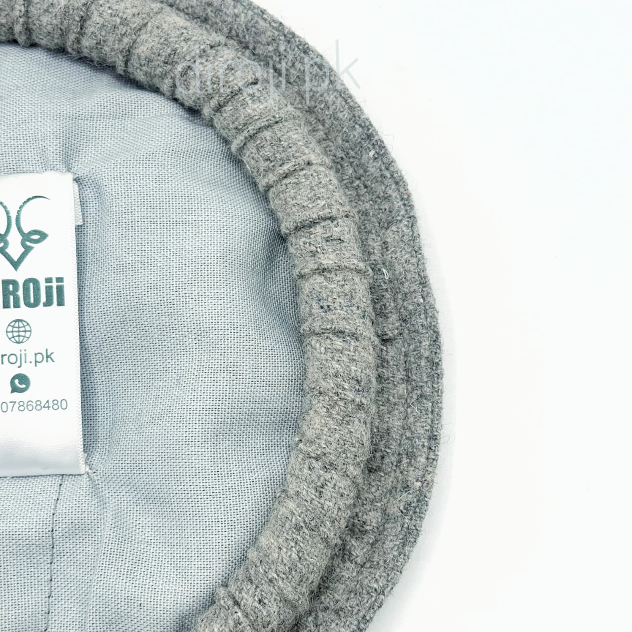 Kunari Grey Pakol Cap.Code K3 - Image 4